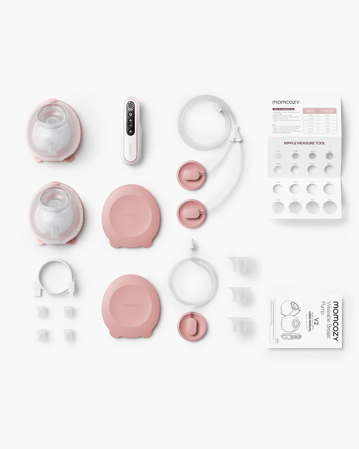 Momcozy V2 Pro Hospital-Grade Wearable Breast Pump - Ultra-Light