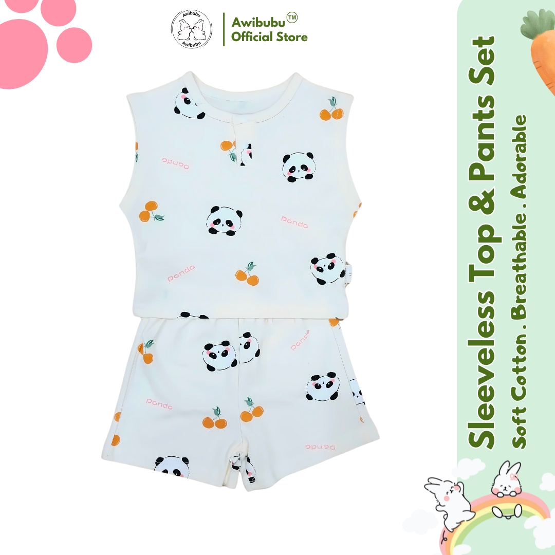 Awibubu Sleeveless Top & Pant Set