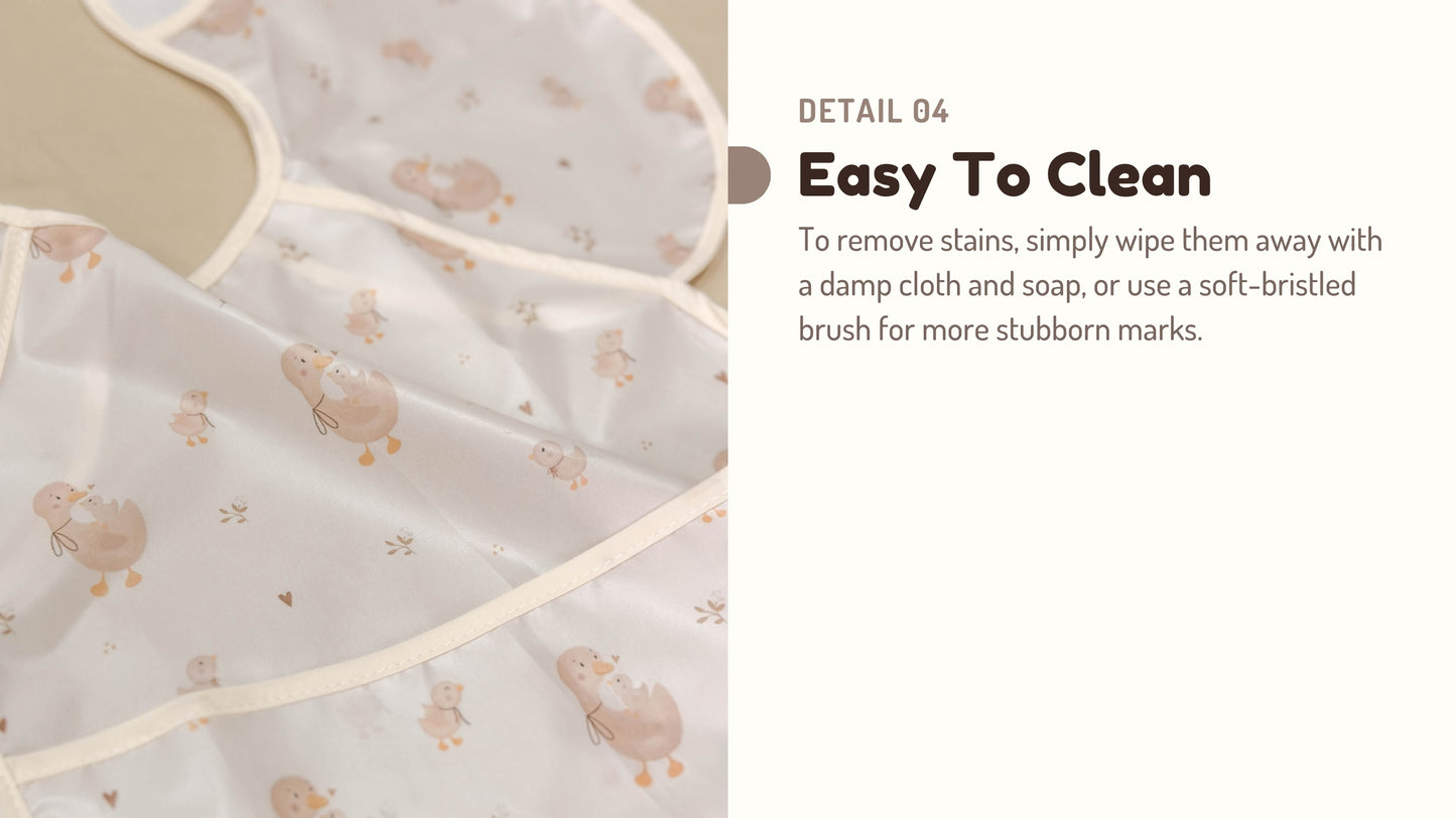 Funbies Snuggle Baby Bibs Set (Deer + Duck)