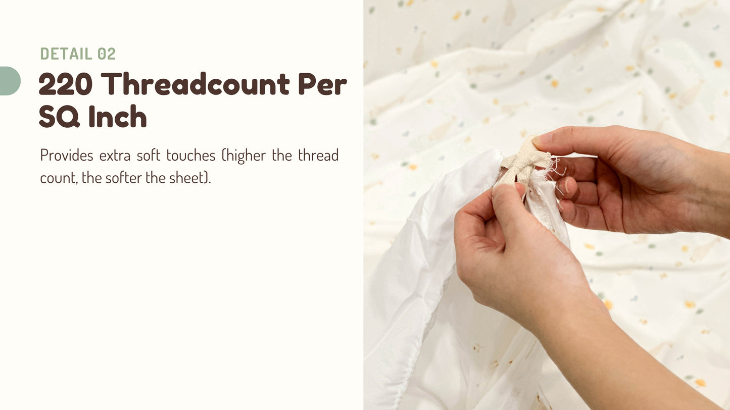 Funbies Feathered Friends 8 In 1 Bedding Set