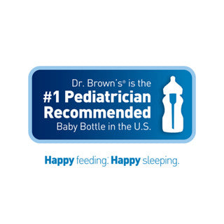 Dr. Brown’s Anti-Colic Options+ PPSU Wide Neck 9oz/270ml Bottle, 1 Bottle, Level 2 Teat