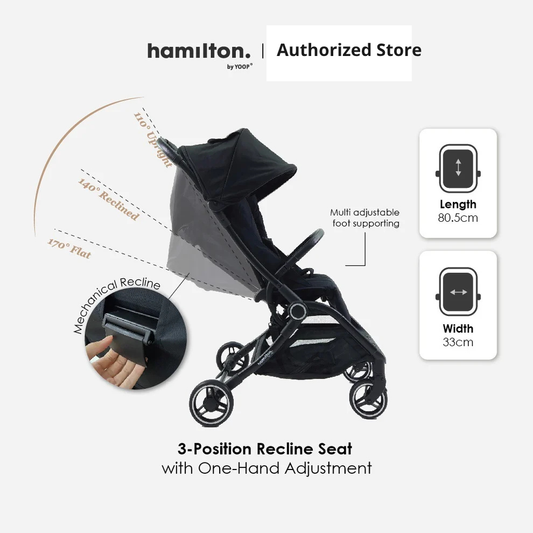 Hamilton S2 Stroller | Magicfold™