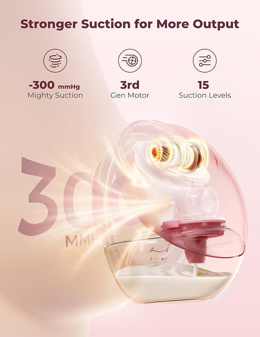 Momcozy M9 Mobile Flow™ Hands-Free Wearable Breast Pump