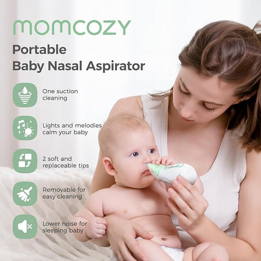 Momcozy Baby Nasal Aspirator with Light and Music