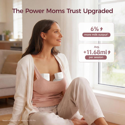 Momcozy S12 Pro Quick Portable Double Wearable Pump