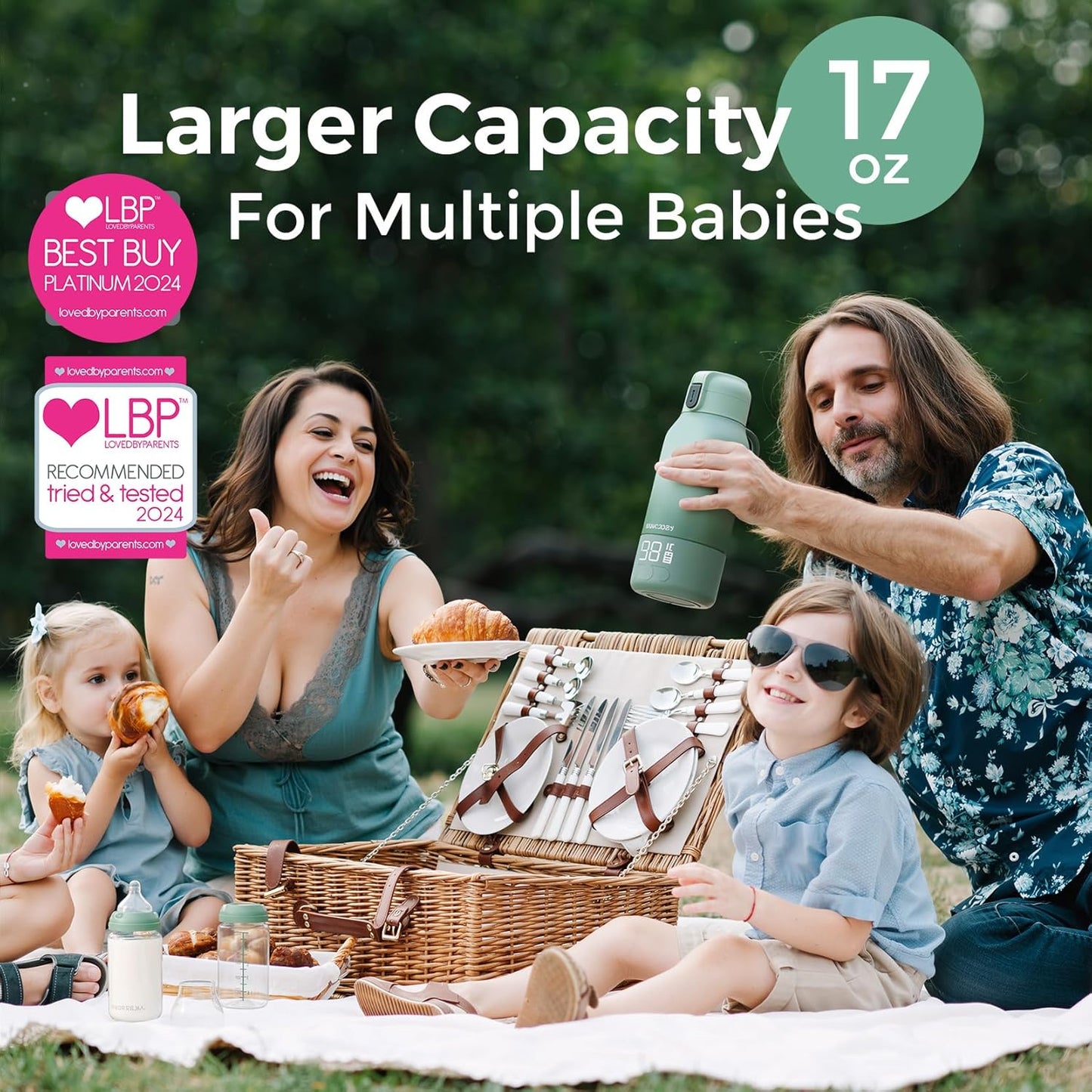 Momcozy Portable Milk Warmer for Travel with Fast Heating and Long Battery Life