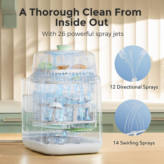 Momcozy KleanPal Pro Baby Bottle Washer and Sterilizer