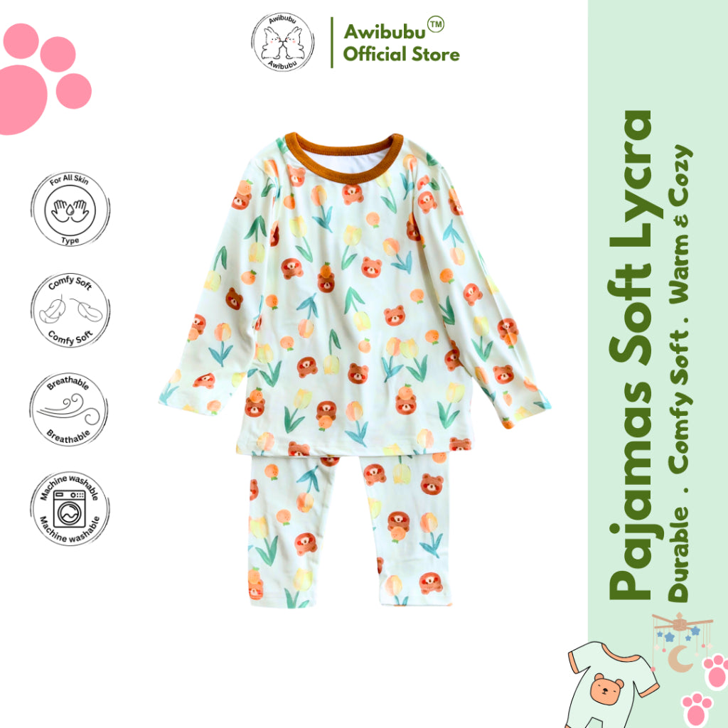 Awibubu Pyjamas Soft Lycra