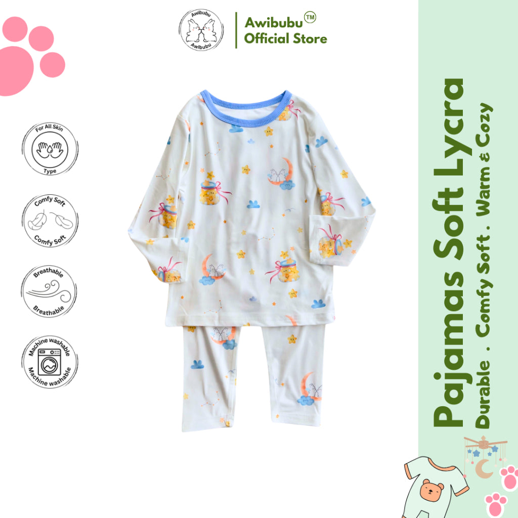 Awibubu Pyjamas Soft Lycra