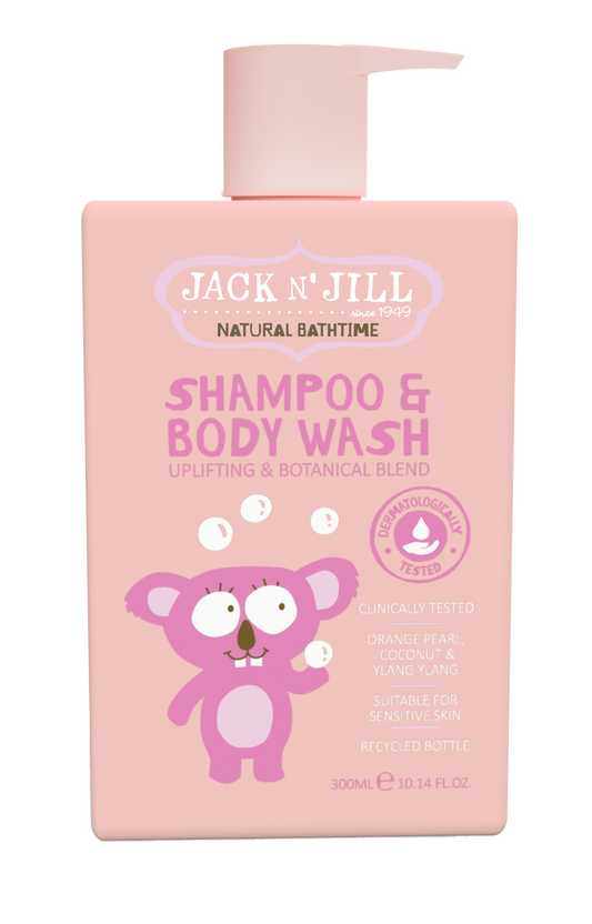 Jack N' Jill Shampoo & Body Wash - Natural 300mL