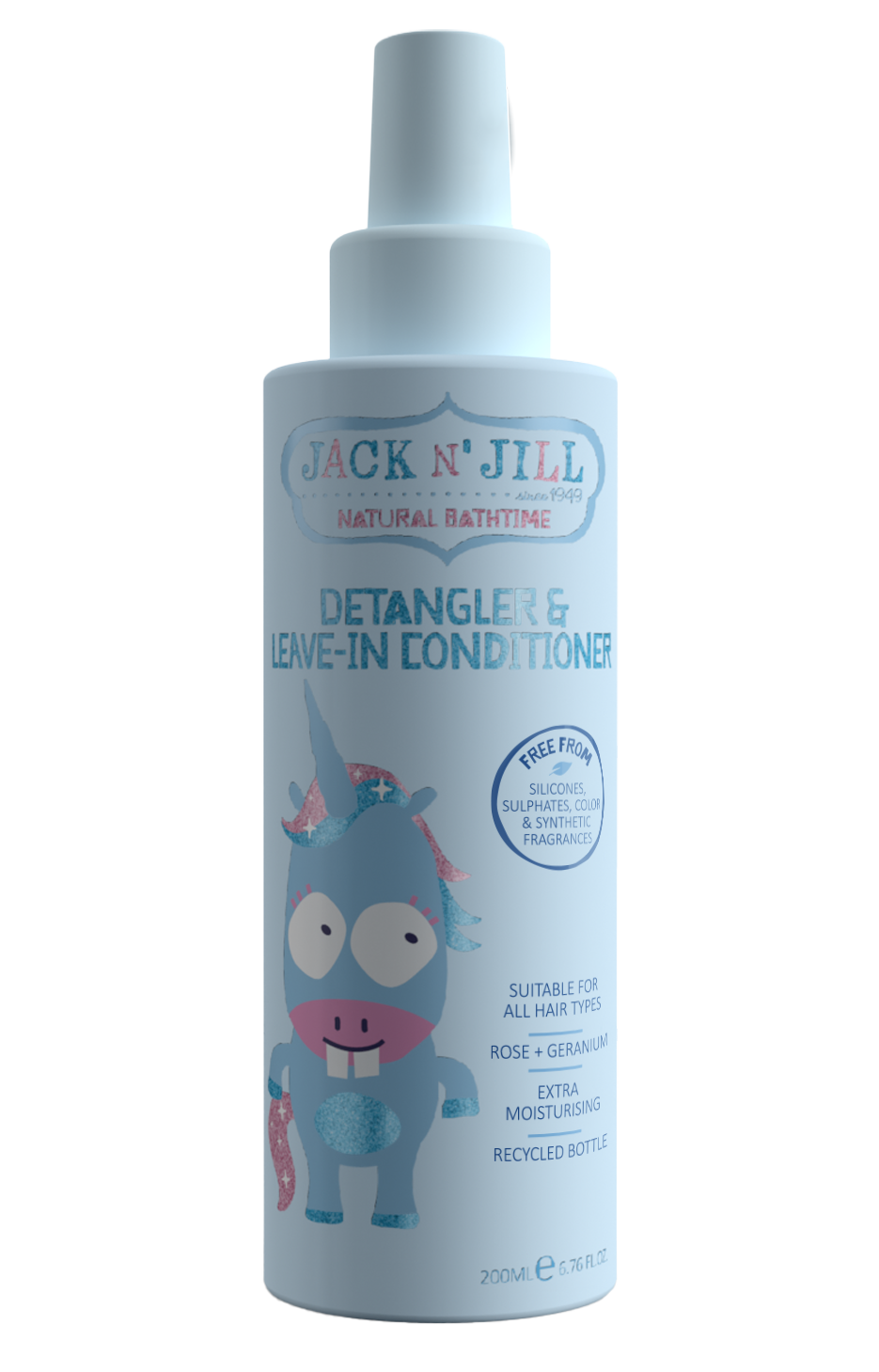 Jack N' Jill Detangler & Leave-in Conditioner - Natural 200mL