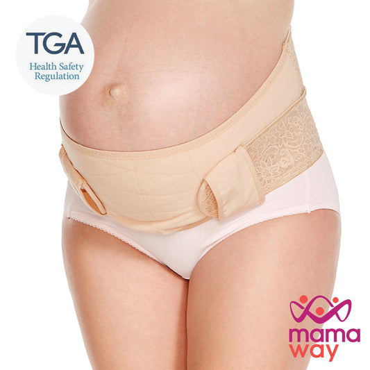 Mamaway Ergonomic Maternity Pregnancy Support Belt - Nude