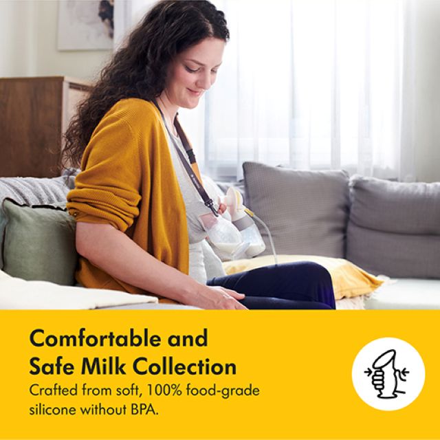 Medela Silicone Bpa Free Breast Milk Collector