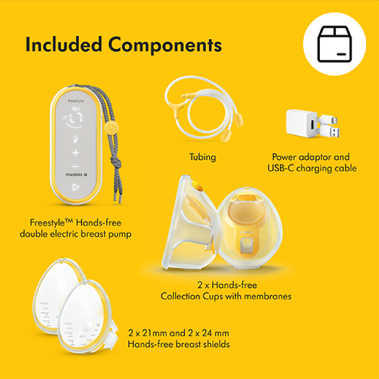 Medela Freestyle Hands-Free Double Electric Breastpump Bundle