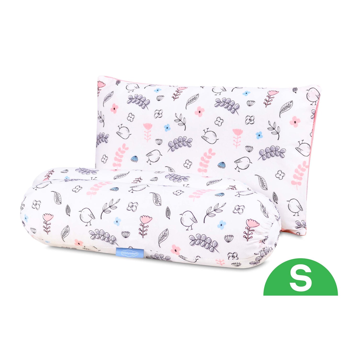 Comfy Living Bolster & Pillow Set (S)
