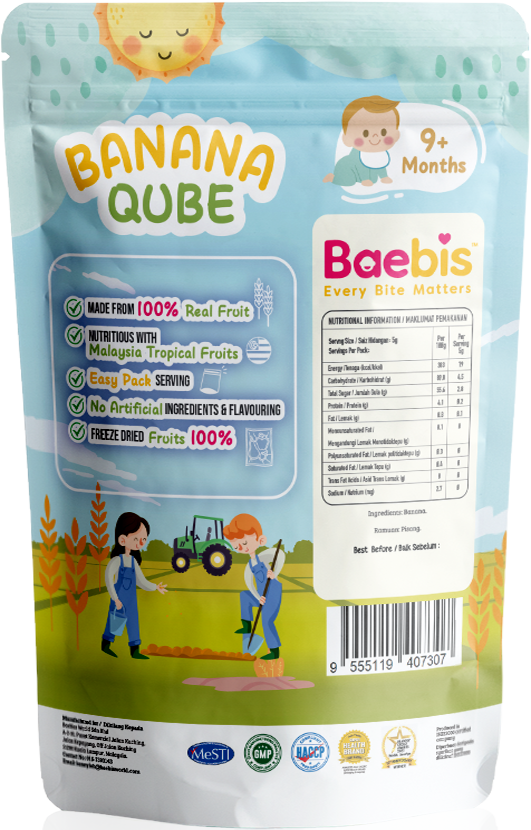Baebis 100% Natural Qube
