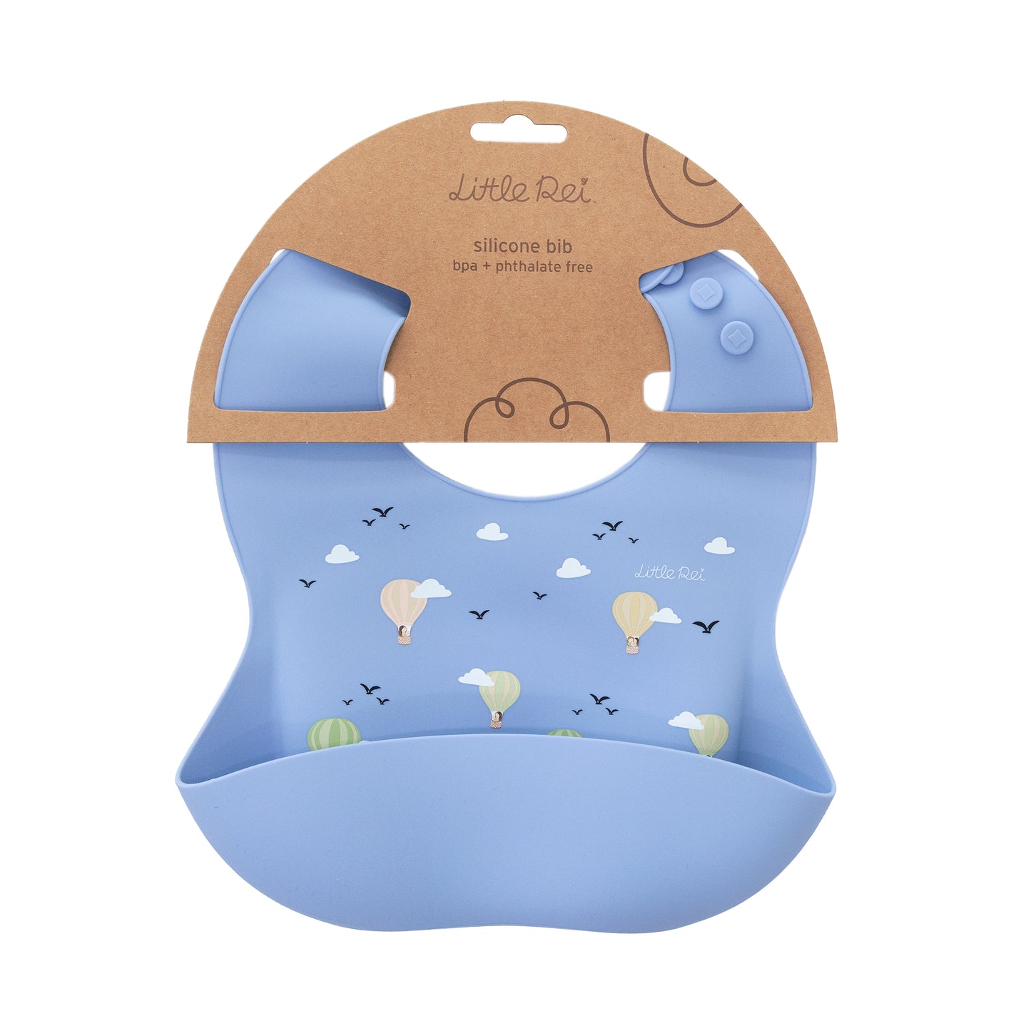 Little Rei Bib - Hot Air Balloons