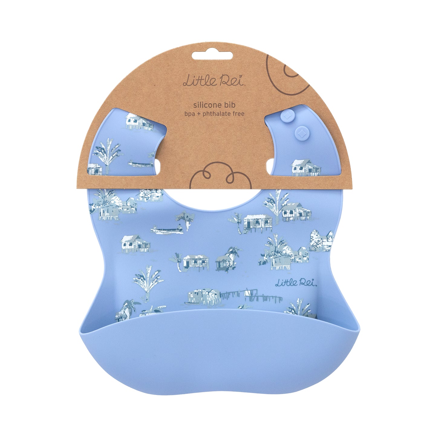 Little Rei Silicone Bib Rustic