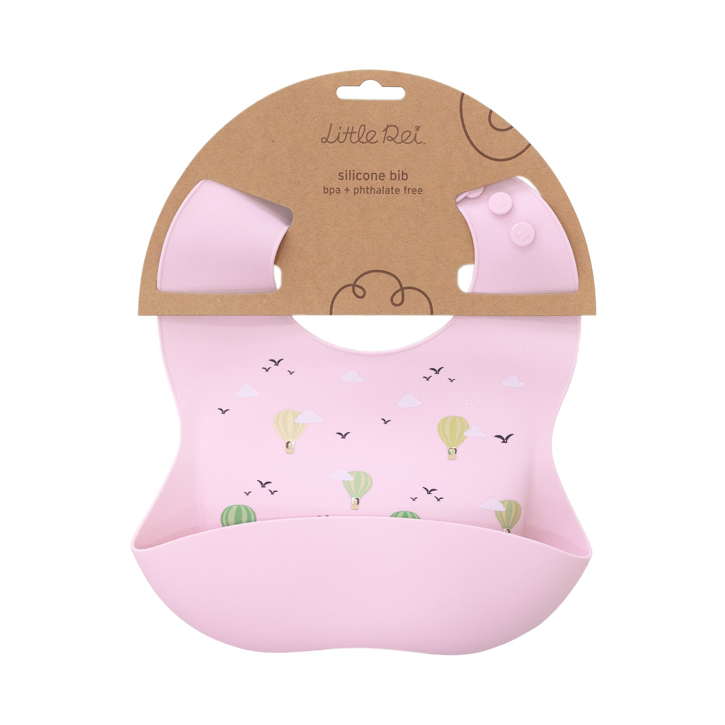 Little Rei Bib - Hot Air Balloons