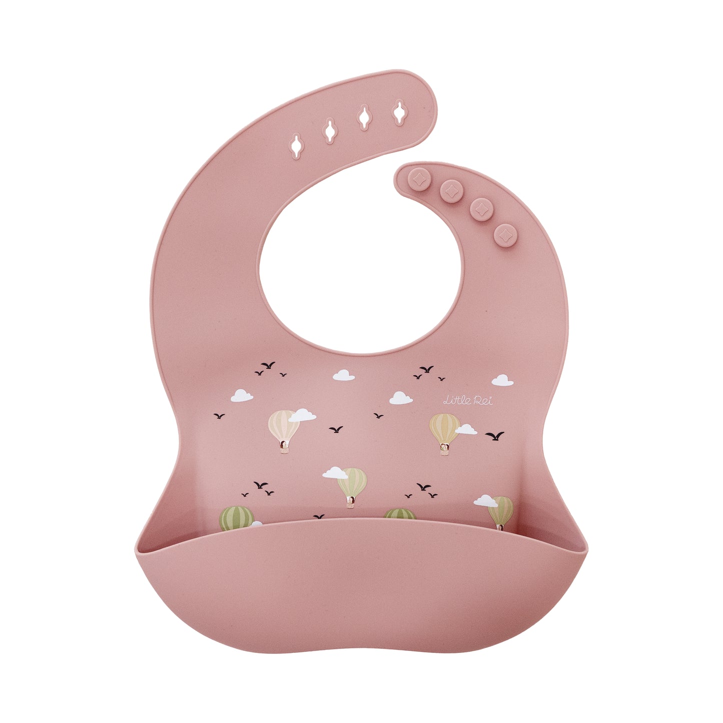 Little Rei Bib - Hot Air Balloons