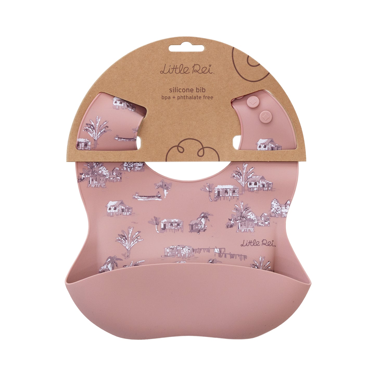 Little Rei Silicone Bib Rustic