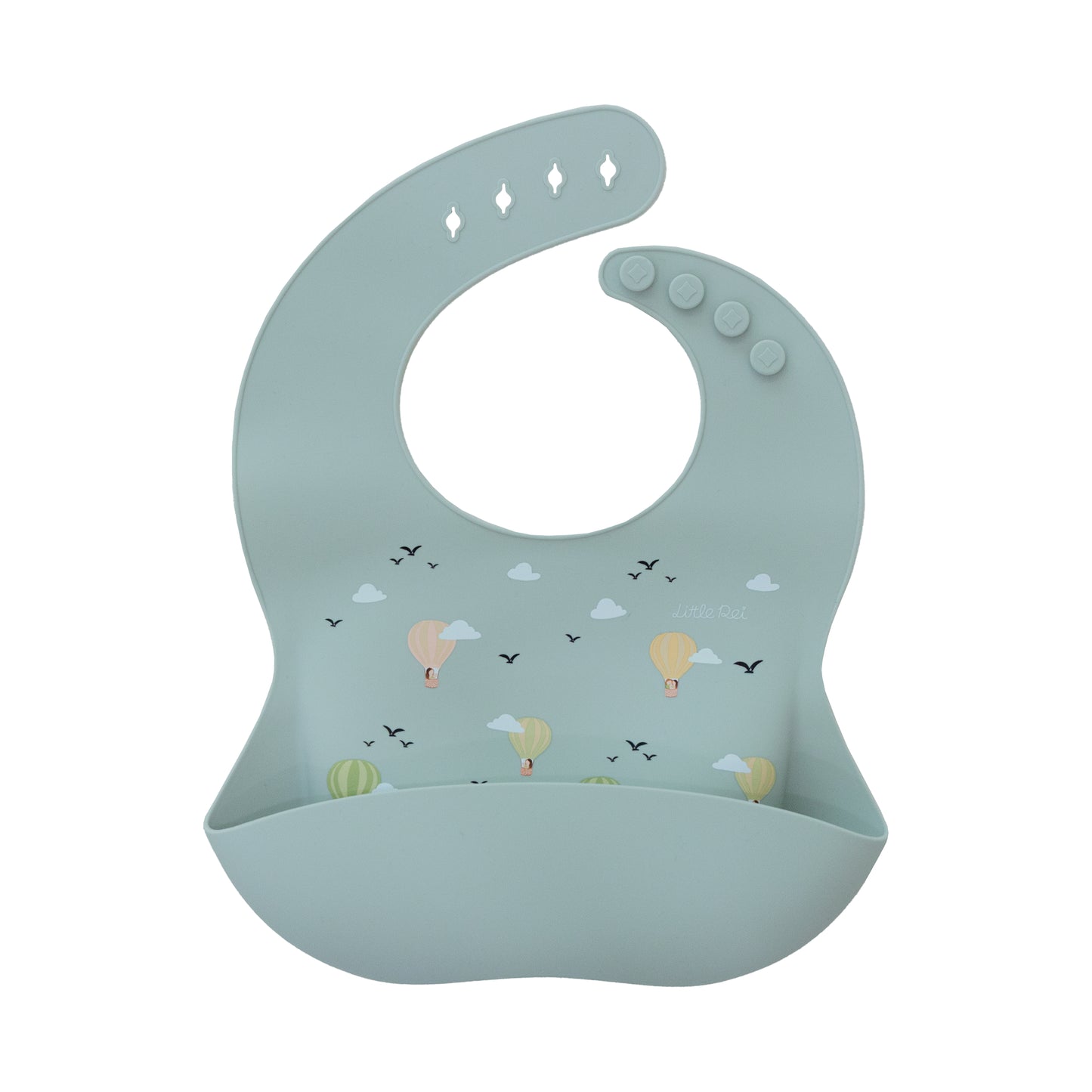 Little Rei Bib - Hot Air Balloons