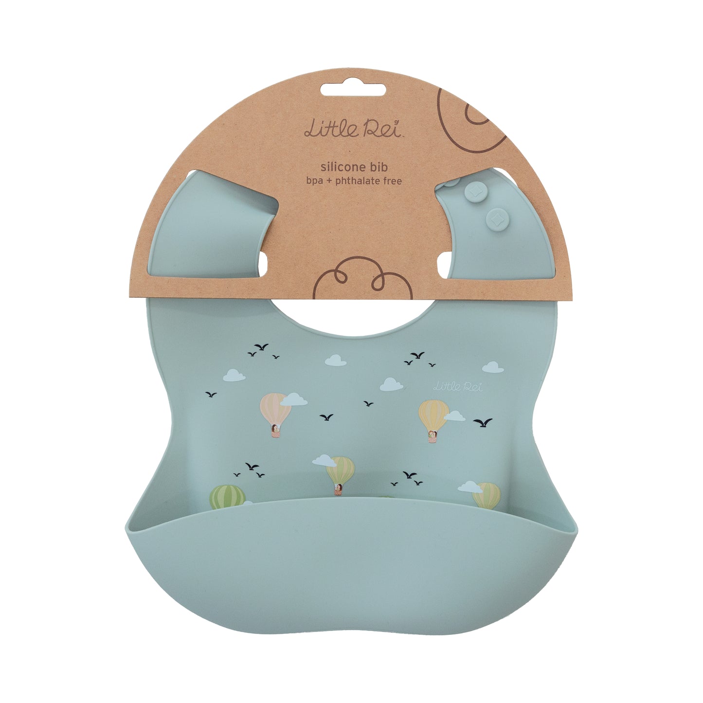 Little Rei Bib - Hot Air Balloons