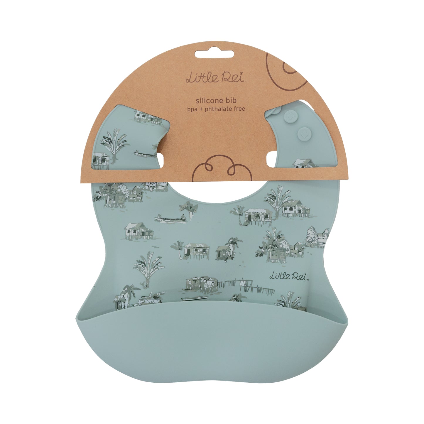 Little Rei Silicone Bib Rustic