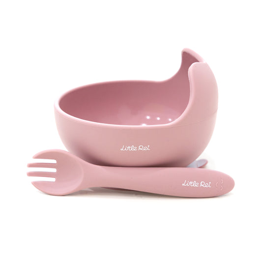 Little Rei Suction Bowl with Spork