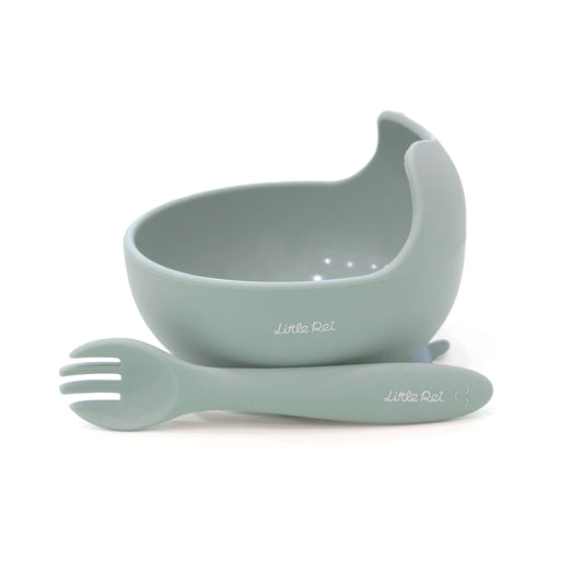 Little Rei Suction Bowl with Spork