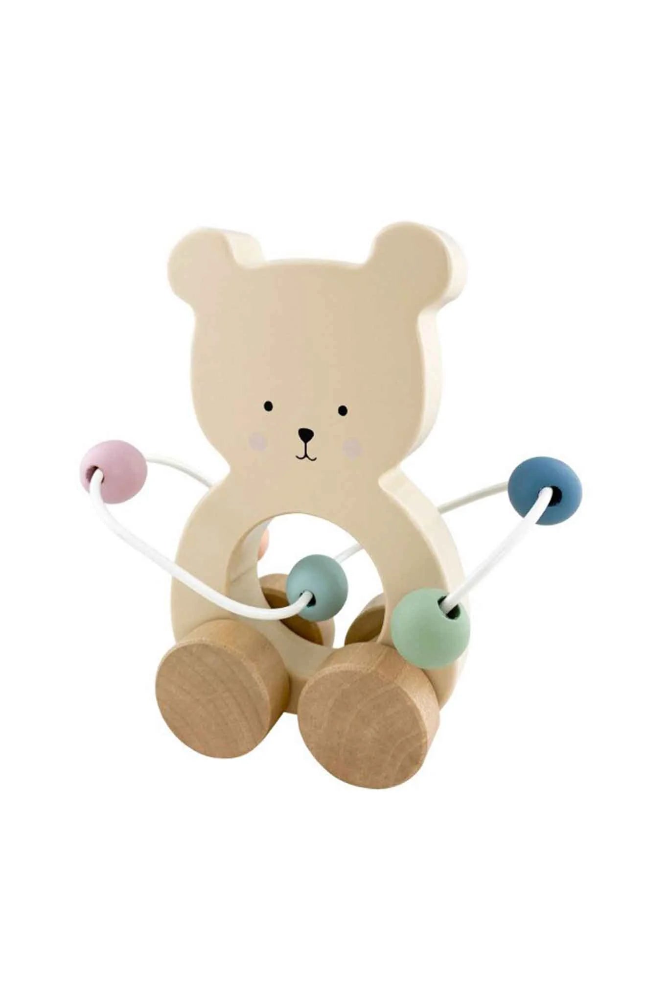 Jabadabado Pull Teddy With Abacus