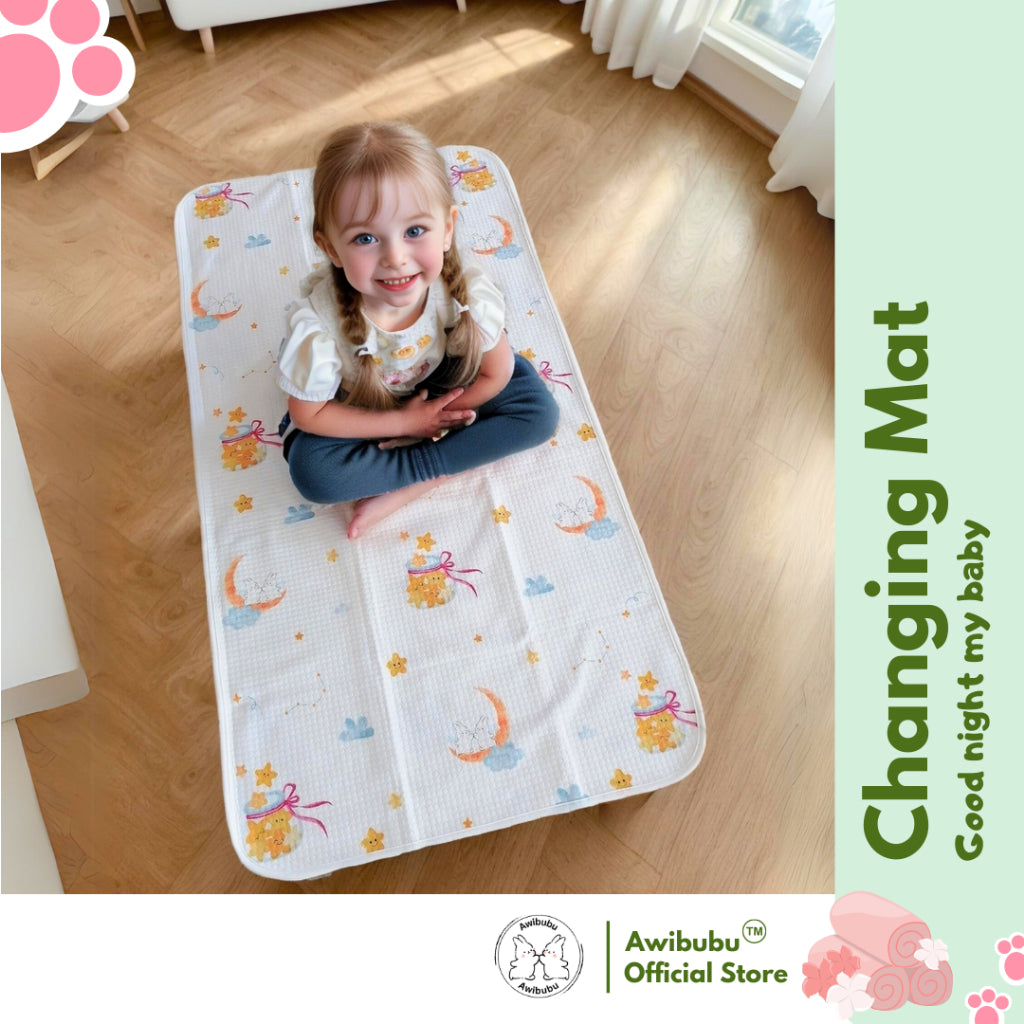 Awibubu Waterproof Baby Changing Mat