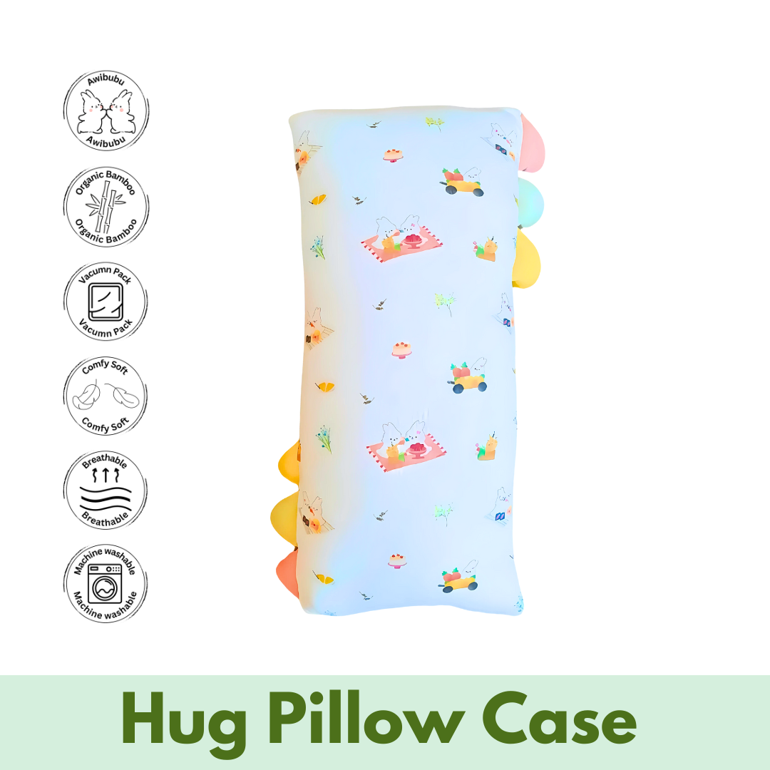 Awibubu Hugging Pillow Case