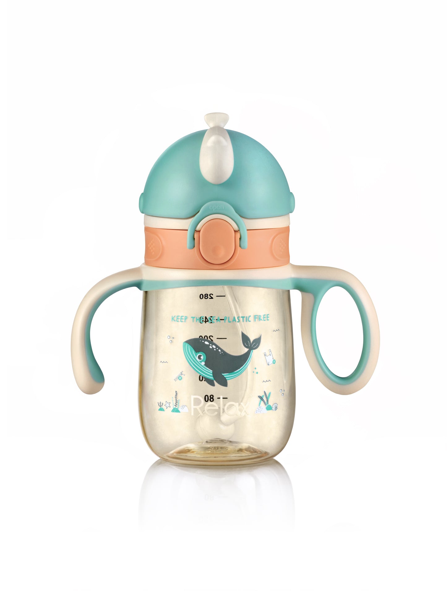 Relax Amore Ppsu Kids Straw Cup - 280Ml