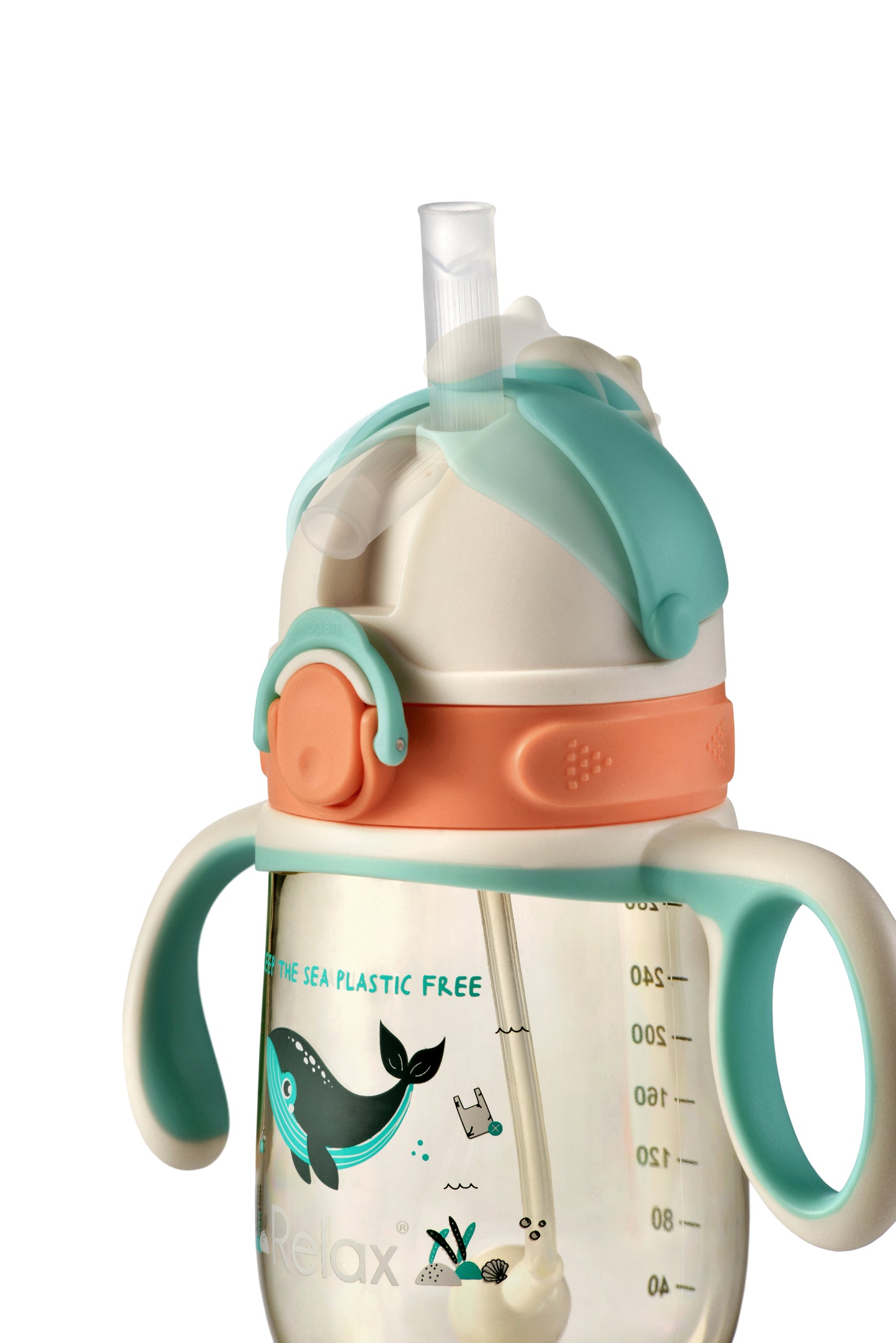 Relax Amore Ppsu Kids Straw Cup - 280Ml