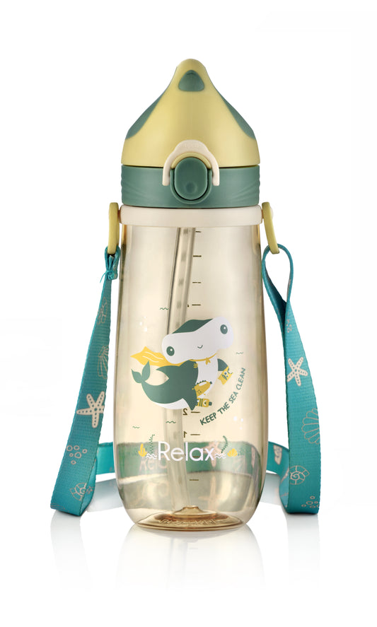Relax Amore Ppsu Kids Straw Cup - 600Ml