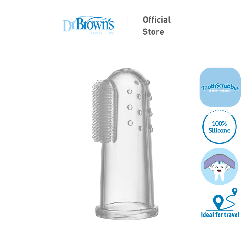 Dr Brown's Finger Toothbrush with Case for Toddlers