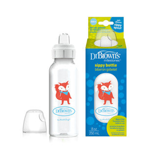 Dr. Brown's Options+ PP Narrow Sippy Spout 8oz/250ml Bottle, 1 Bottle