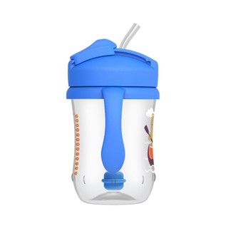 Dr. Brown's First Straw Baby Toddler Drinking Cup 9oz/270ml, Blue