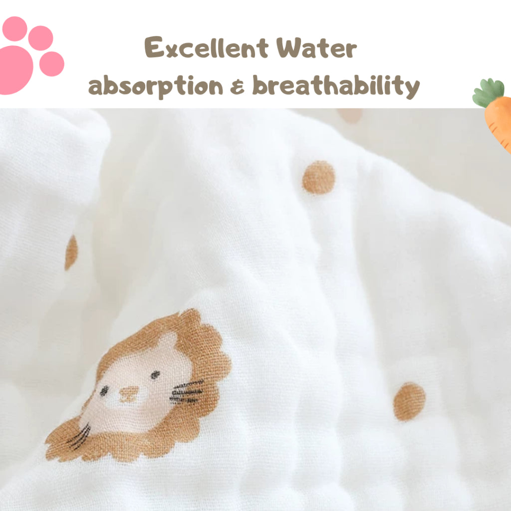Awibubu Cotton Gauze Towel