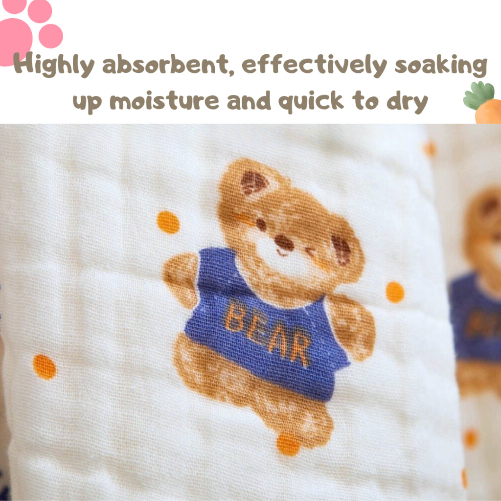 Awibubu Cotton Gauze Towel