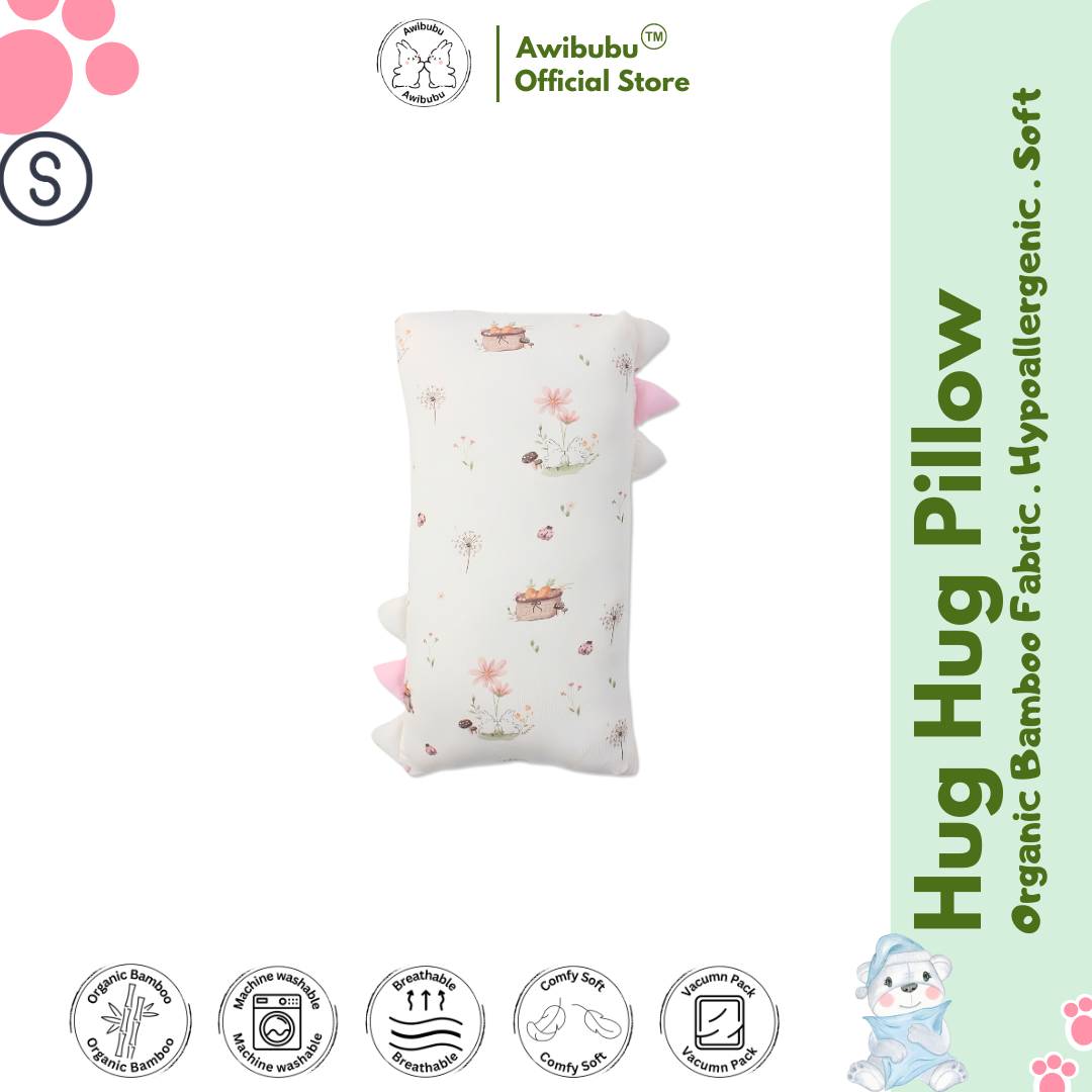 Awibubu Ultra Soft Bamboo Hugging Pillow