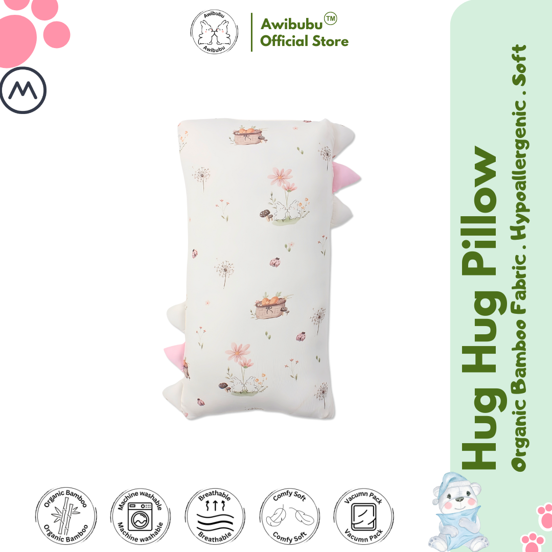 Awibubu Ultra Soft Bamboo Hugging Pillow