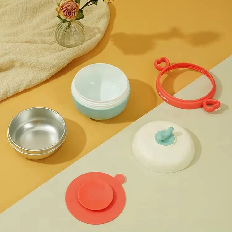 Phanpy Baby Pumpkin- Shape Water Injection Insulation Bowl Set