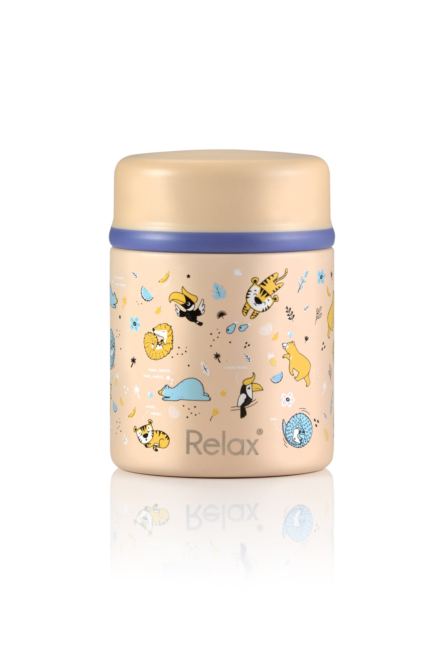 Relax Pochi Stainless Steel Thermal Food Jar - 400Ml