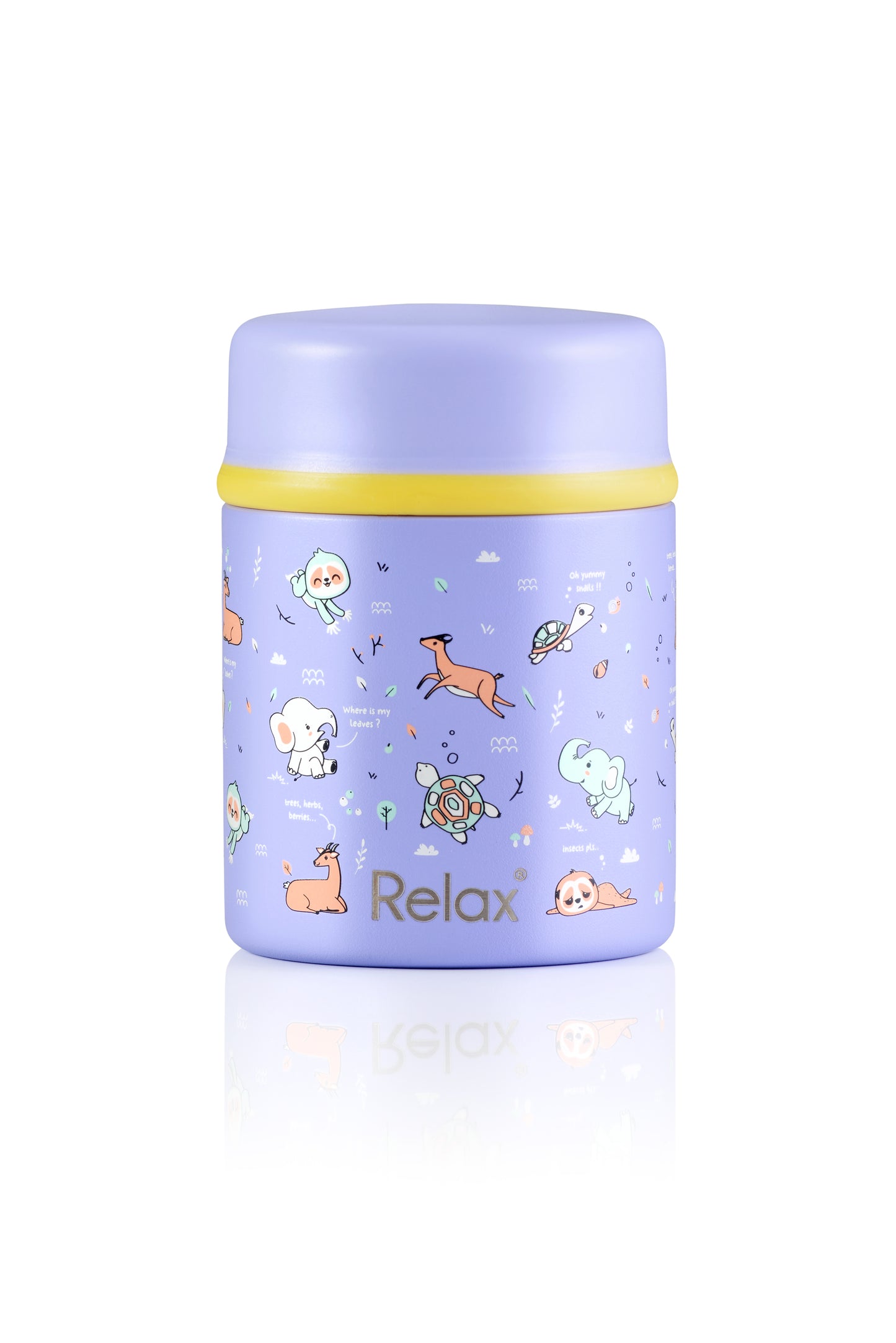 Relax Pochi Stainless Steel Thermal Food Jar - 400Ml