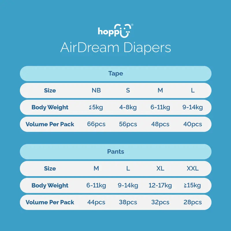 Hoppi Air Dream Pants Diapers