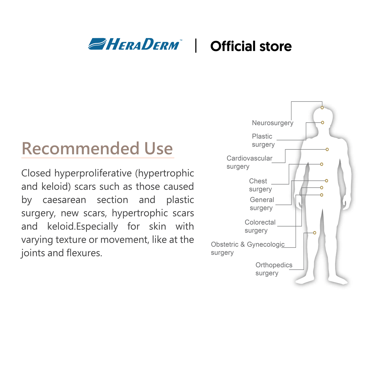 Heraderm Scar Care Dressing - 6CM*19CM