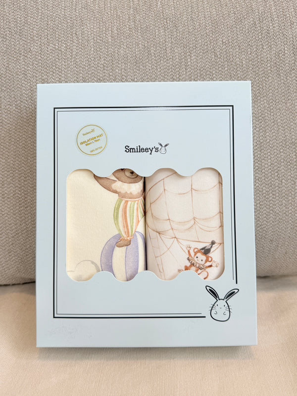 Smileey'S 2Pcs Set Isolation Mat / Baby Diaper Changing Mat (50Cm X 70Cm) / Interlayer Waterproof