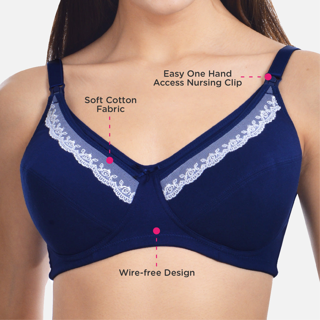 Lunavie Premium Sheer Comfort Nursing Bra